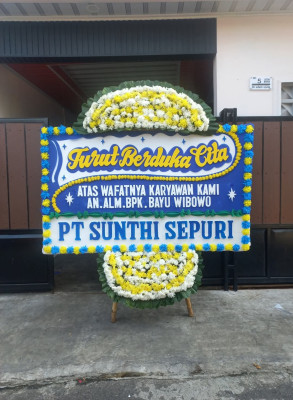 Papan Bunga Duka di Ilugwa